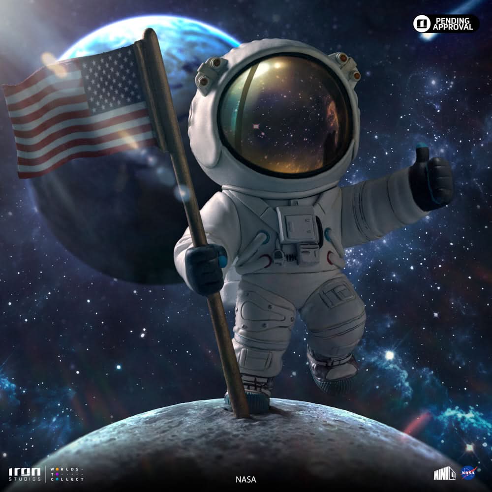Statue Apollo 11 Astronaut - NASA - MiniCo - Iron Studios - Image 3