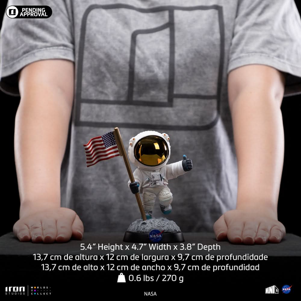 Statue Apollo 11 Astronaut - NASA - MiniCo - Iron Studios - Image 7