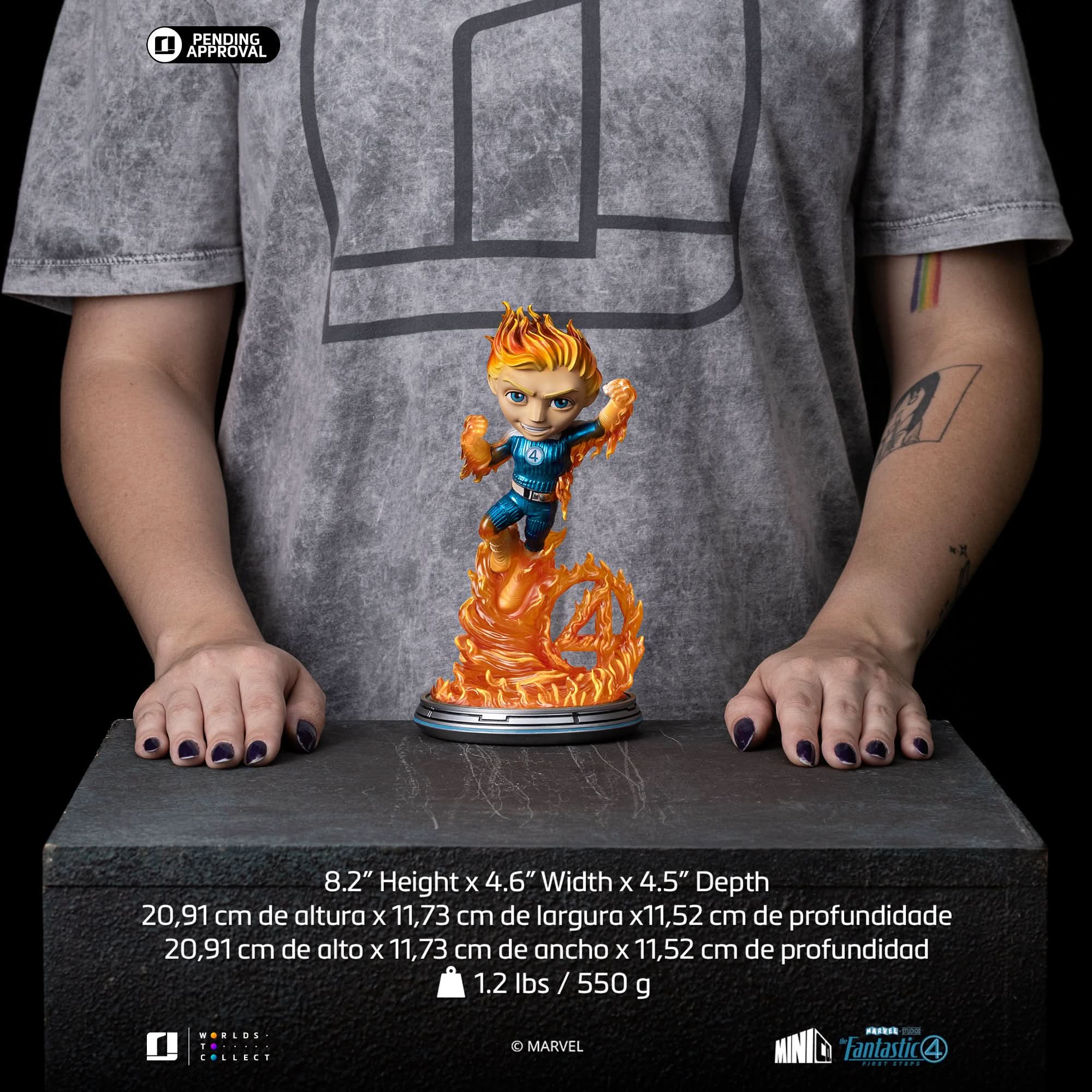 Statue Fantastic Four Pack (Metallic Version) - The Fantastic Four: First Steps - Minico - Iron Studios - Image 3