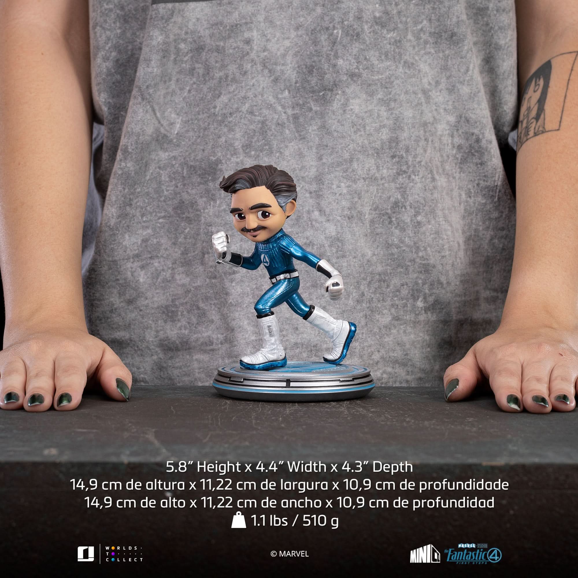 Statue Fantastic Four Pack (Metallic Version) - The Fantastic Four: First Steps - Minico - Iron Studios - Image 7