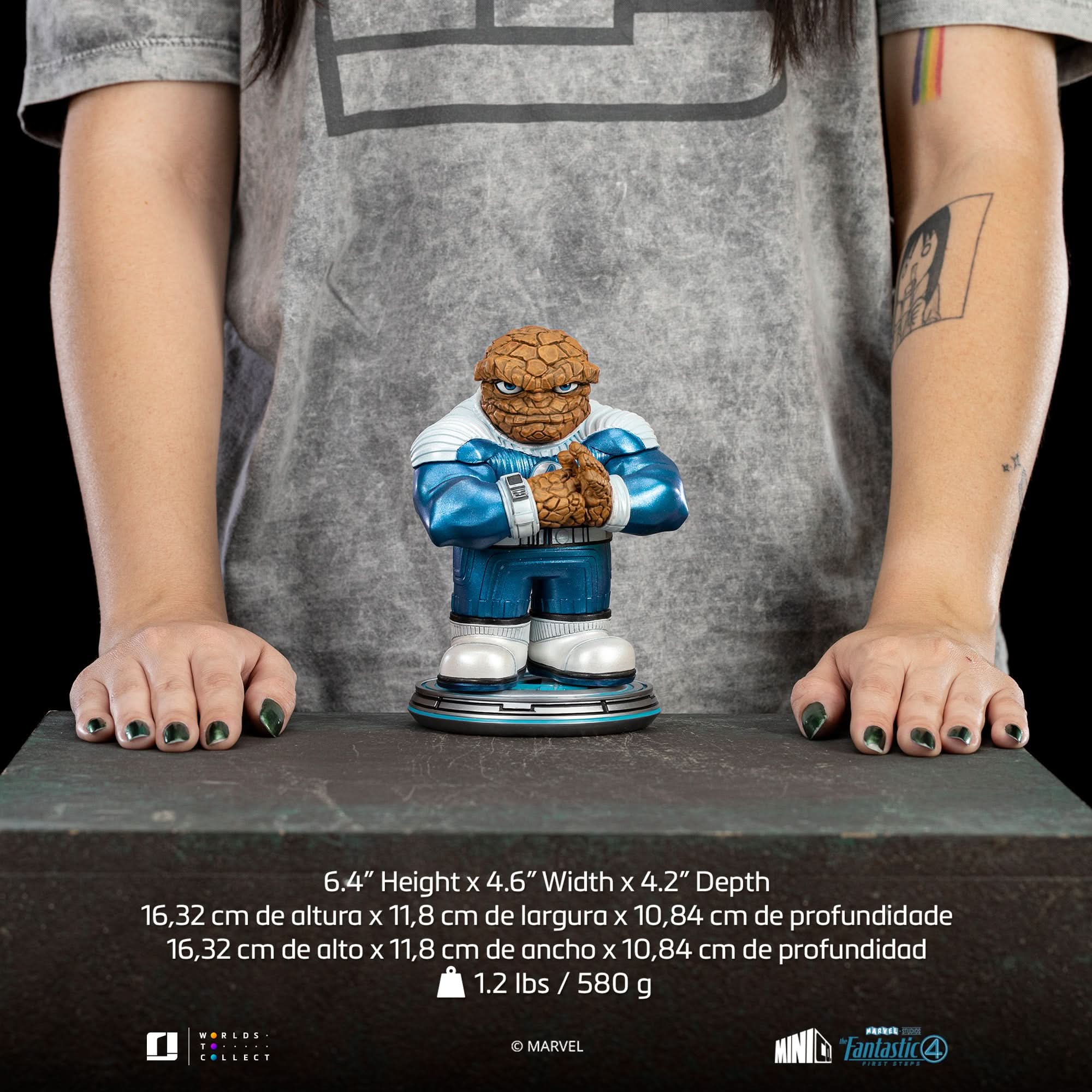 Statue Fantastic Four Pack (Metallic Version) - The Fantastic Four: First Steps - Minico - Iron Studios - Image 9