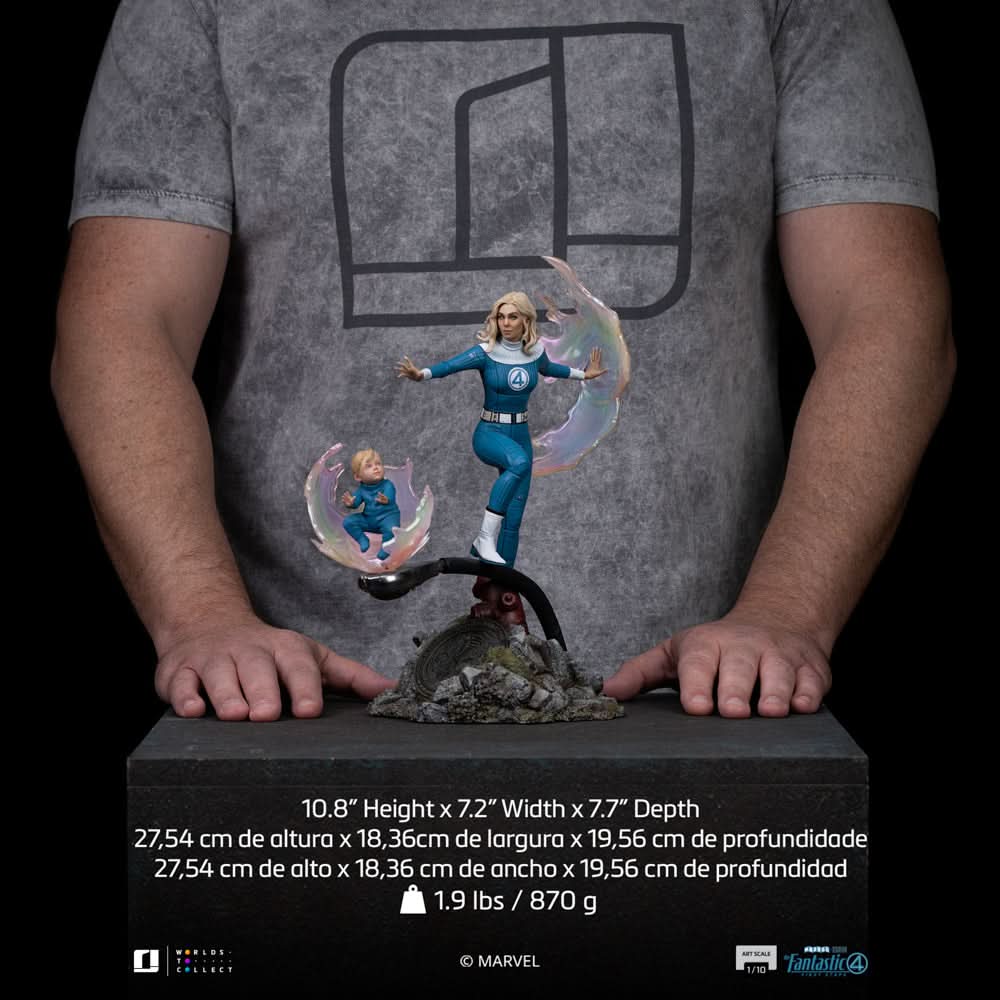 Statue Invisible Woman - The Fantastic Four: First Steps - Art Scale 1/10 - Iron Studios - Image 12