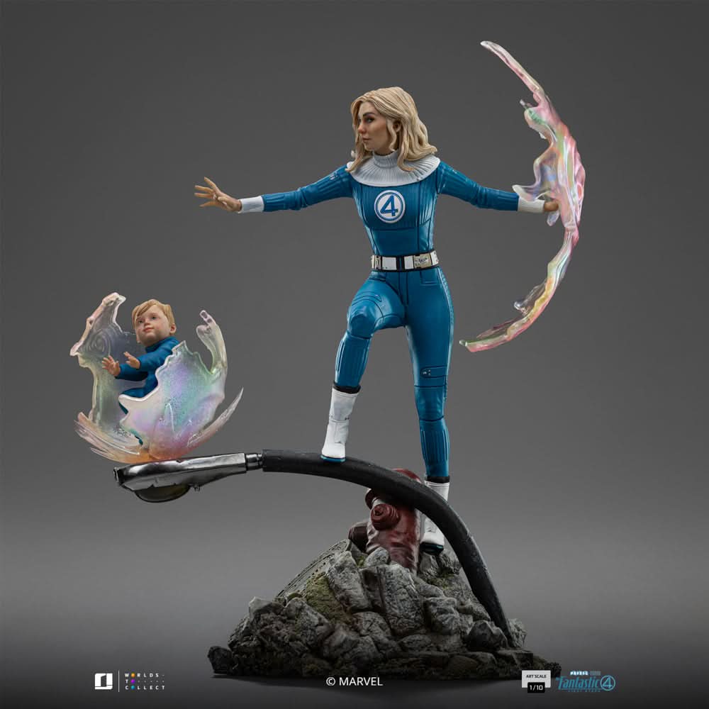 Statue Invisible Woman - The Fantastic Four: First Steps - Art Scale 1/10 - Iron Studios - Image 4