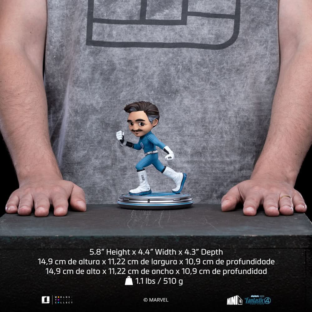 Statue Mister Fantastic - The Fantastic Four: First Steps - Minico - Iron Studios - Image 7