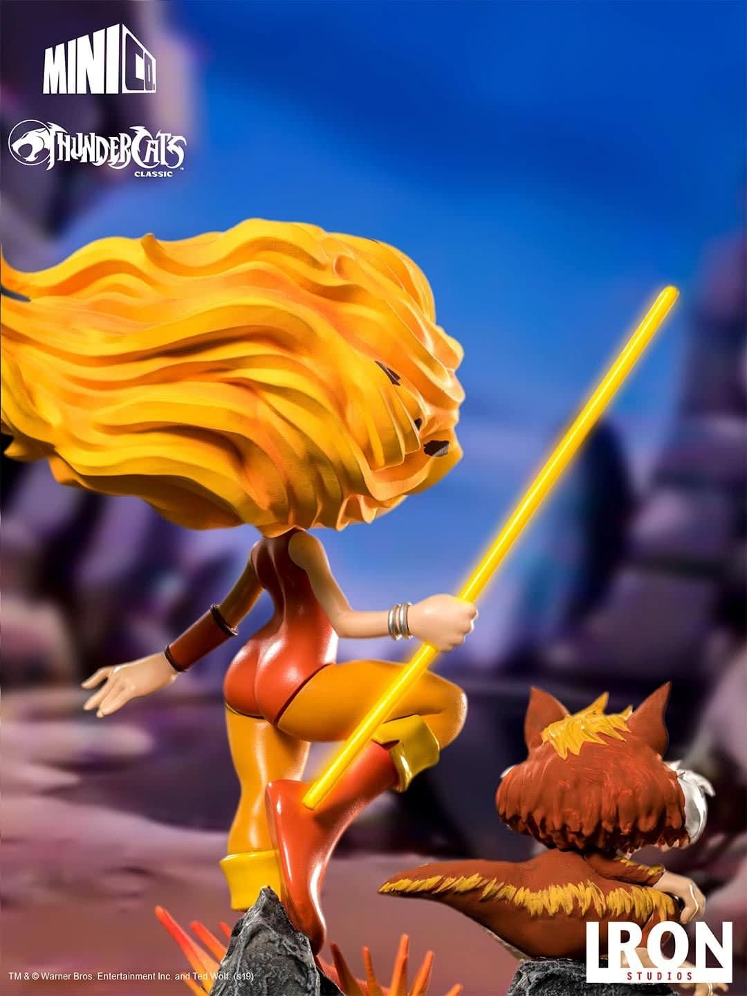 Statue Cheetara and Snarf - Thundercats - Minico - Iron Studios - Image 4