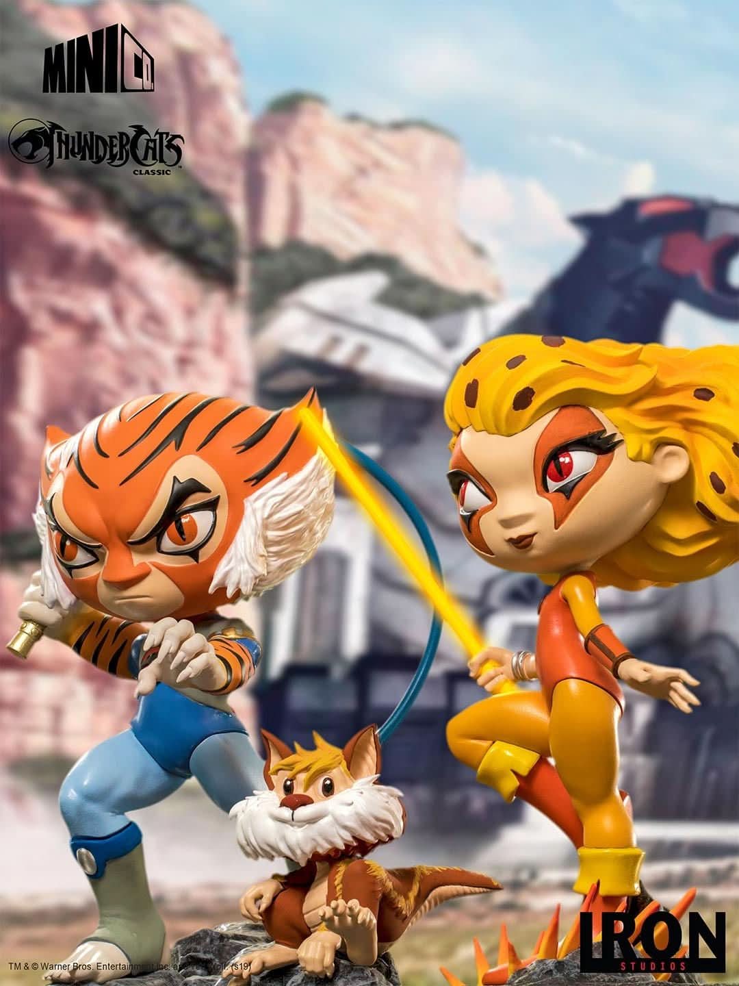 Statue Cheetara and Snarf - Thundercats - Minico - Iron Studios - Image 5