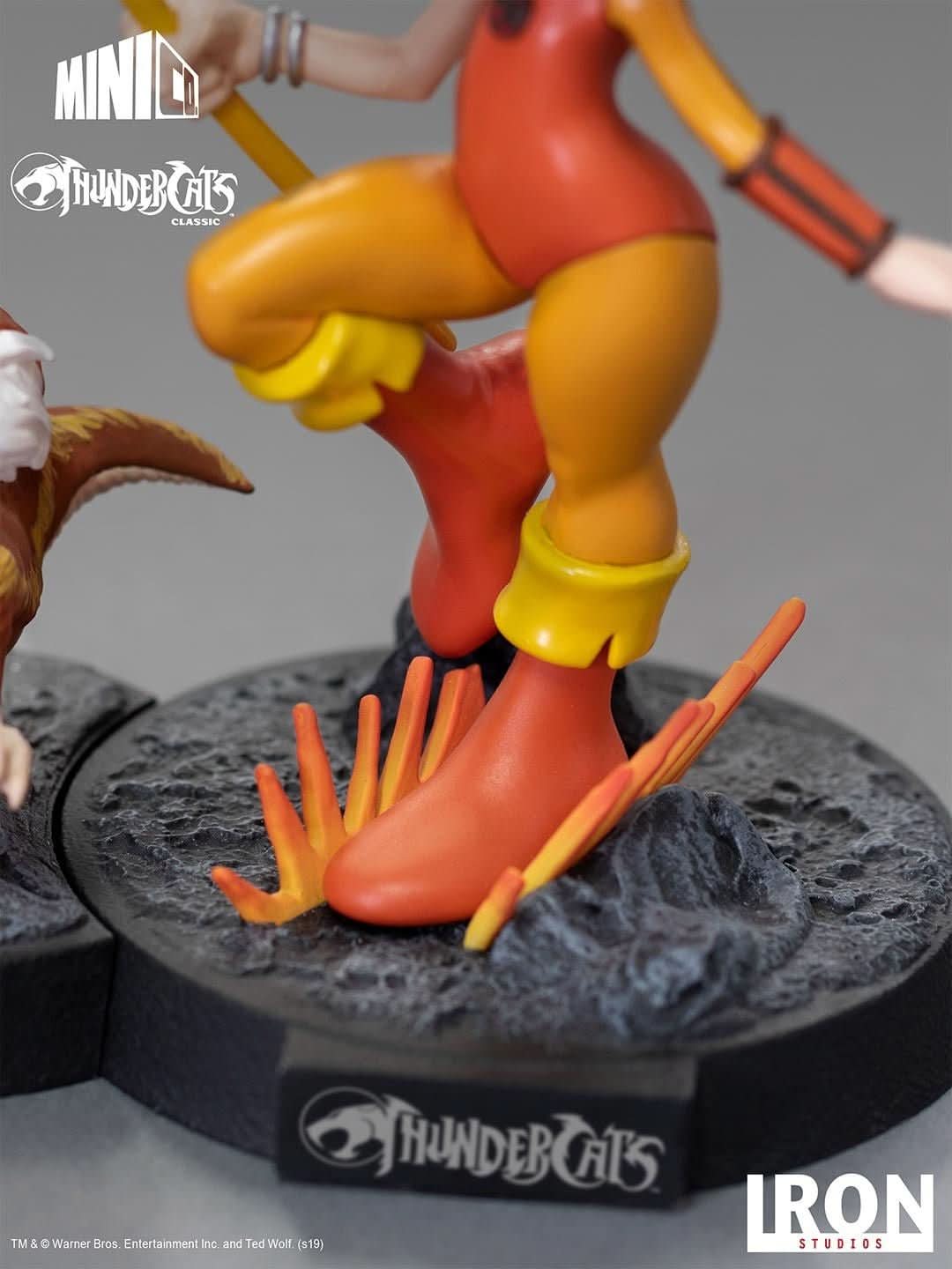 Statue Cheetara and Snarf - Thundercats - Minico - Iron Studios - Image 8